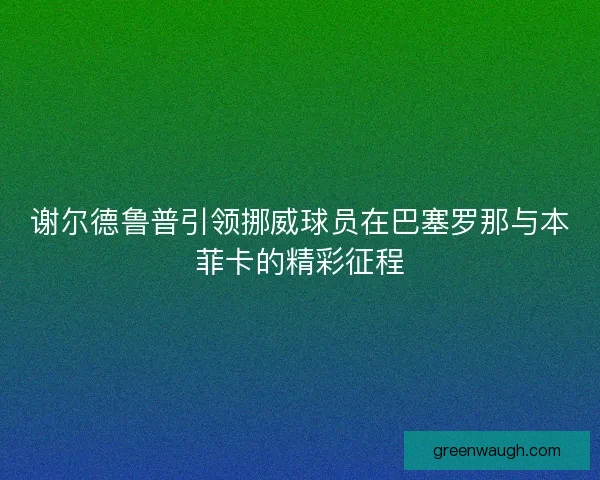 谢尔德鲁普引领挪威球员在巴塞罗那与本菲卡的精彩征程